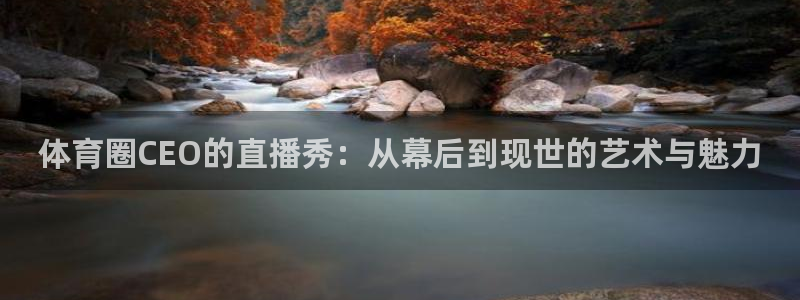 火凤直播：体育圈CEO的直播秀：从幕后到现世的艺术与魅力