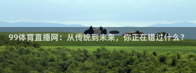 火凤直播足球：99体育直播网：从传统到未来，你正在错过什么？